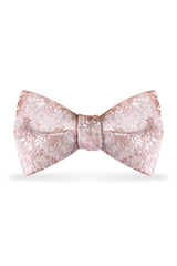 Floral Blush Bow Tie – Detail