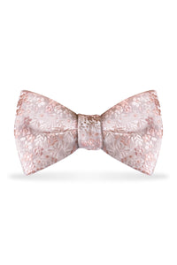 Floral Blush Bow Tie – Detail