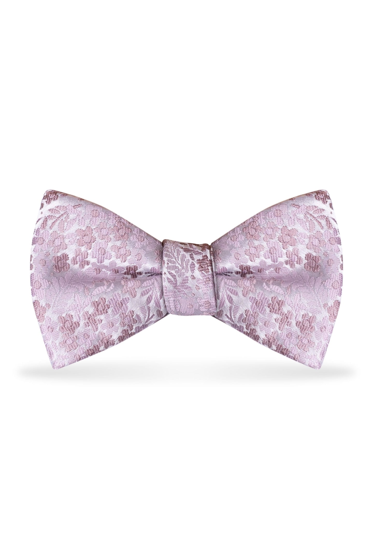 Floral Mauve Bow Tie – Detail