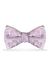 Floral Mauve Bow Tie – Detail