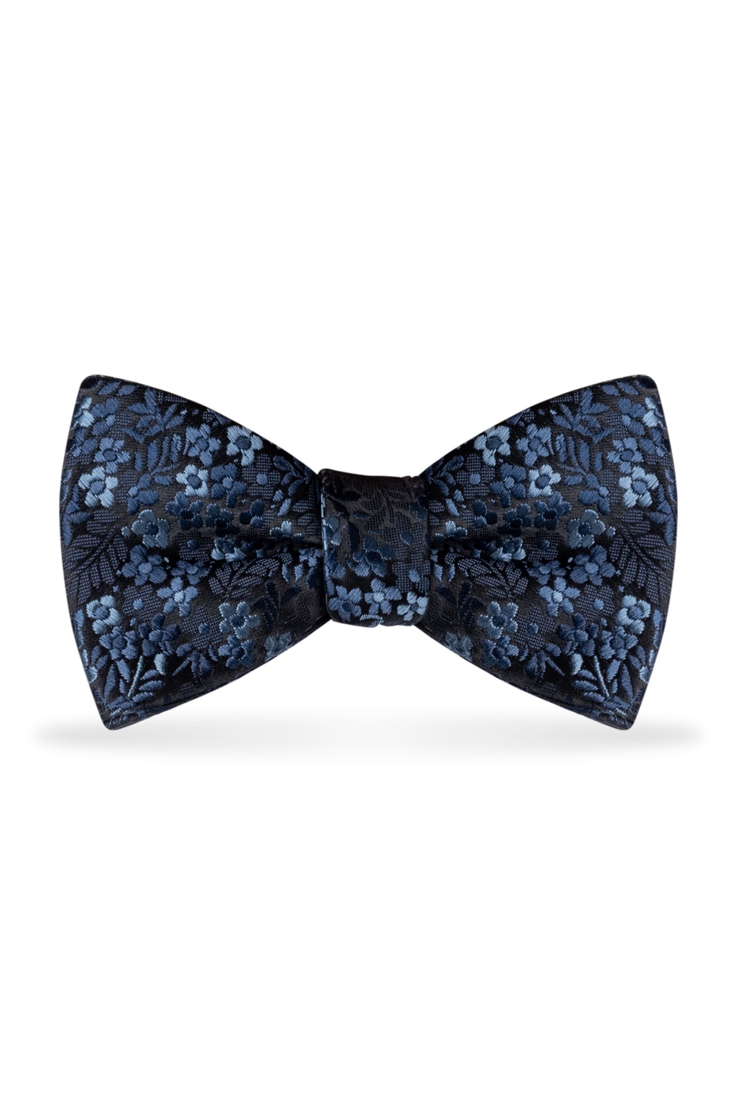 Floral Navy Bow Tie – Detail