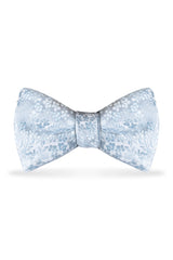 Floral Sky Blue Bow Tie