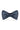  Floral Slate Blue Bow Tie – Detail