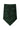 Floral Dark Green Self-Tie Windsor Tie – Detail