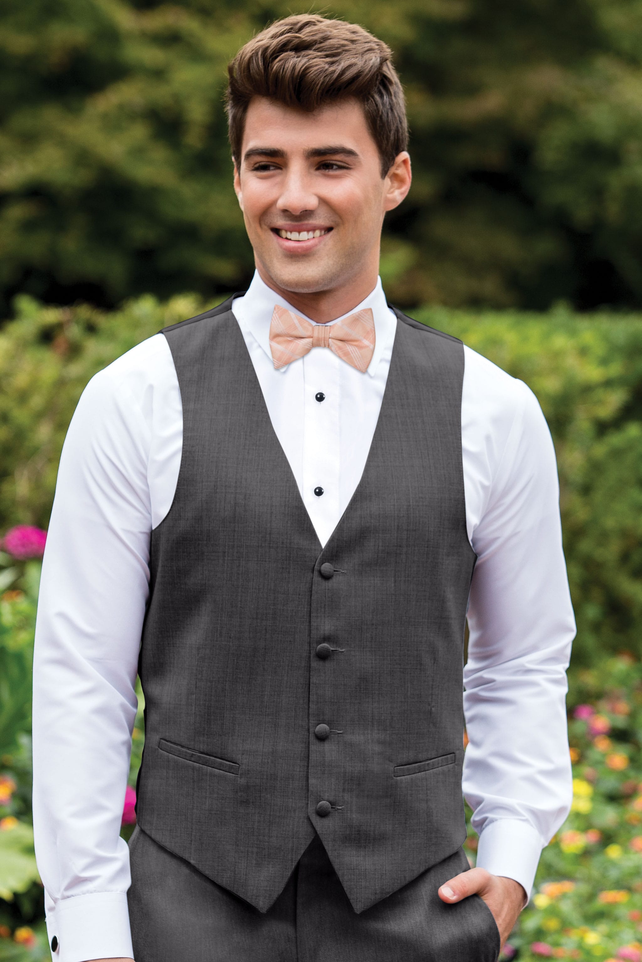 Steel Grey Sterling Suit Separates Vest - X-Small Steel Grey Sterling Suit Separates Vest - X-Small