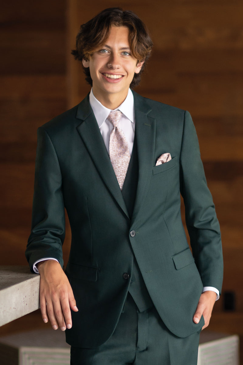 Hunter Green Slim Fit Suit Coat - Jim's Formal Wear – Jim's Formal Wear Shop