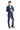 Indigo Slim Fit Suit Coat - Full Suit Three Quarter