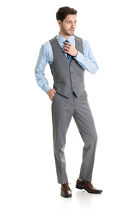 Light Grey Suit Separates Vest