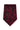 Floral Apple Red Self-Tie Windsor Tie - Detail