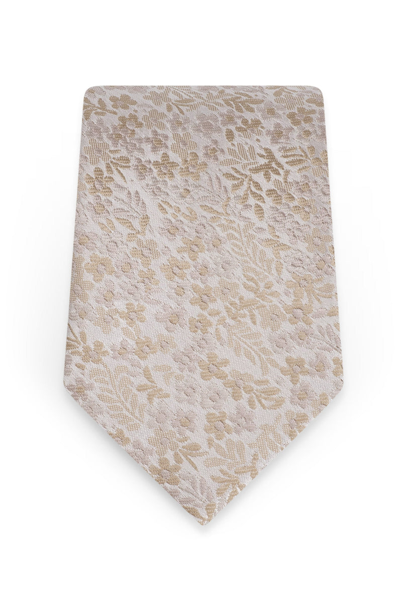 Floral Biscotti Self-Tie Windsor Tie - Detail