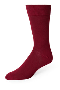 wine men's dress sock - detail