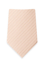 Striped Blush Self-Tie Windsor Tie