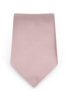 Solid First Blush Self-Tie Windsor Tie - Detail