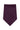 Solid Plum Self-Tie Windsor Tie - detail