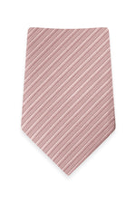 Striped Quartz Self-Tie Windsor Tie